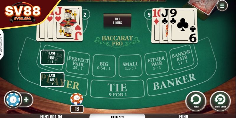 Bí kíp chơi Baccarat hiệu quả